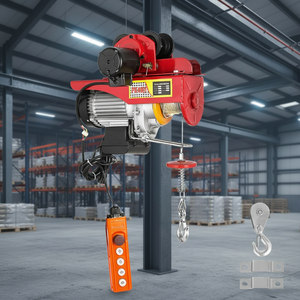 Mini Polipasto Eléctrico de Cable con Carro, 1 Tonelada, Equipo de Elevación de Alta Resistencia para Uso Industrial en Almacenes - Product Image 2