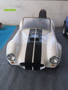 1500W Niños Regalo de Navidad Mini Shelby <span class=keywords><strong>Cobra</strong></span> Convertible Padre Hijo Deportivo Paseo Karts para diversión festiva - Product Image 5