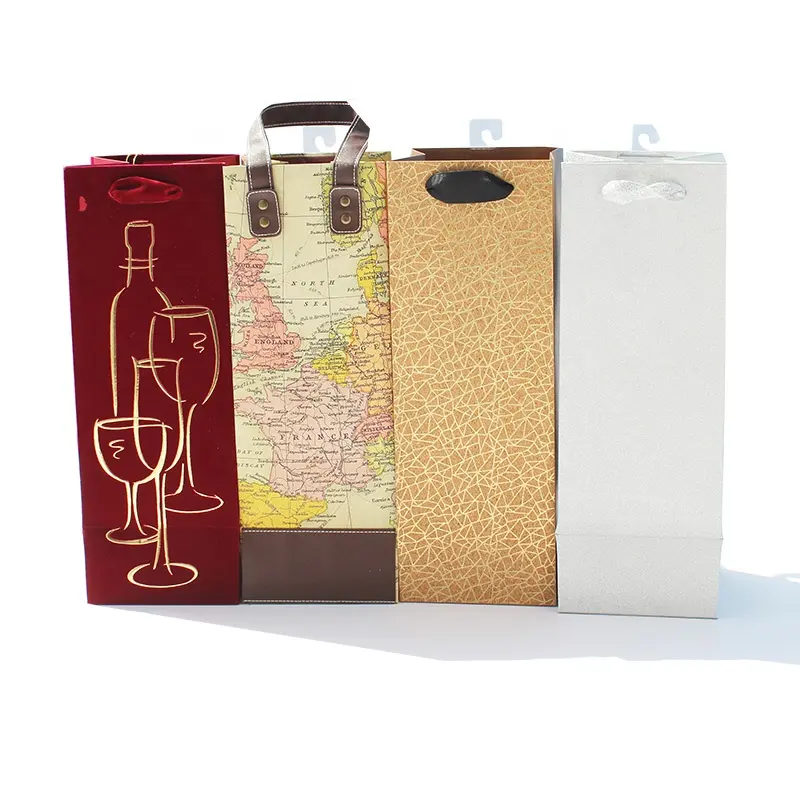 Brincos personalizados de luxo dobráveis, conjunto de brincos pequena de mármore orgânico, preto e branco para casamento, garrafa de vinho, saco de presente
