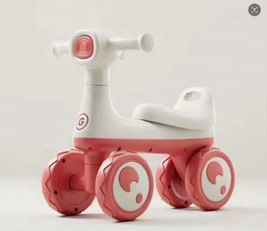 Voiture d'équilibre à quatre <span class=keywords><strong>roues</strong></span>, jouet éducatif en <span class=keywords><strong>bois</strong></span> pour la petite enfance, voiture à torsion pour enfants - Product Image 4