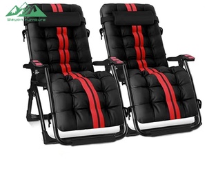 Silla Reclinable de Gravedad Cero de Lujo Wayon con Cojín Suave, Silla Plegable para Patio - Product Image 6