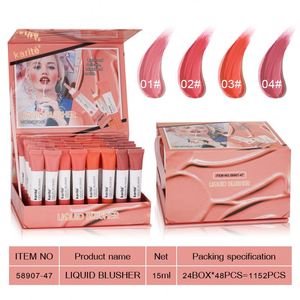 Baiser Beauté Liquide Pêche Bâton Longue Durée Naturel Joue Blush Visage Maquillage Étanche Blusher Rouge Cosmétiques - Product Image 5