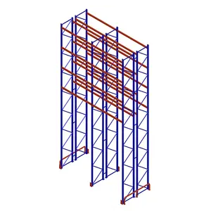 Étagère résistante de fil d'acier d'ODM lowes supports de stockage pour l'entrepôt