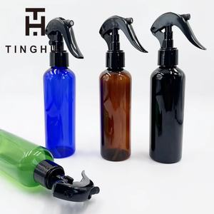 Botellas de Spray de Agua con Gatillo de Plástico Blanco y Negro, Pulverizadores de Niebla Fina de 6oz, 8oz y 16oz, Recargables, para Peluquería, Cabello, Hogar y Salón - Product Image 2