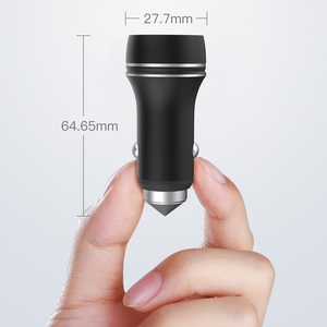 Vente chaude métal durable double usage double chargeur de voiture usb 24v 3A chargeur de voiture à charge rapide usb-c - Product Image 6