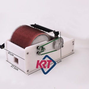 Svenimento cameriera Mini altalena di pecora pile di lana a mano raccoglitore <span class=keywords><strong>pettine</strong></span> macchina mini tamburo di lana Carder per fibra - Product Image 3