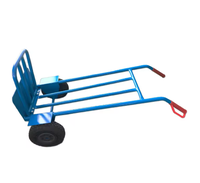 Chariot à main robuste à 2 roues, capacité de charge de 200 kg, adapté pour monter les escaliers ou les entrepôts