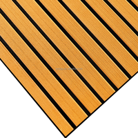 Tapis de sol pour bateau KT GuoMei Sea Deck, rainures droites, en EVA brossé, auto-adhésifs, antidérapants, imitation teck, moquette marine
