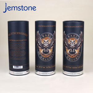 Emballage cylindrique personnalisé alimentaire Tube rond en carton de luxe pour thé Boîte Push up Emballage en tube de papier - Product Image 5