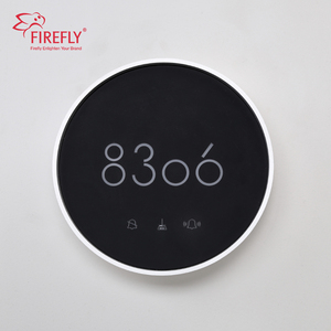 Tùy Chỉnh Led Bảng Điều Chỉnh Thép Không Gỉ Căn Hộ Acrylic Cửa Khách Sạn Dấu Hiệu Dẫn Ánh Sáng Phòng Khách Sạn Số Dấu Hiệu Với Dnd Hệ Thống - Product Image 3