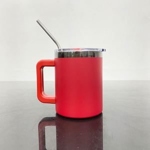 Lot de 25 tasses à café de 10 oz avec logo personnalisé, livraison gratuite, placage noir, couvercle magnétique et poignée amovible pour gravure au laser - Product Image 3