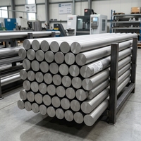 Barre ronde industrielle en acier inoxydable 204C2 de 50 mm, norme AiSi 2B pour arbres de précision, applications de soudage, pliage et découpe