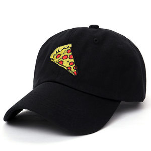 New bánh <span class=keywords><strong>pizza</strong></span> thêu Cha cap <span class=keywords><strong>Trucker</strong></span> bông <span class=keywords><strong>hat</strong></span> đối với phụ nữ người đàn ông có thể điều chỉnh kích thước Mũ bóng chày thể thao ngoài trời Sun <span class=keywords><strong>hat</strong></span> - Product Image 2
