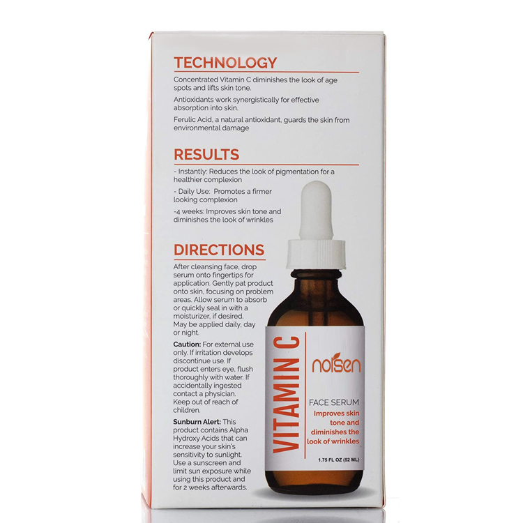 Natural Organic Skin Care Anti Aging Brightening Pure Vitamin C Face Serum