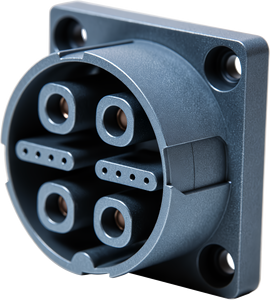 סוללה חשמלי linoya סוללה חשמלי סיבוב מחבר יציאה עגול 100a 4 + 8pin מחבר נקבה - Product Image 1