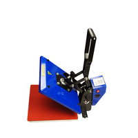 Presse à chaud numérique jaune facile à utiliser au meilleur prix, mini presse à chaud pour t-shirts blancs vierges, machine à presser à chaud pour t-shirts