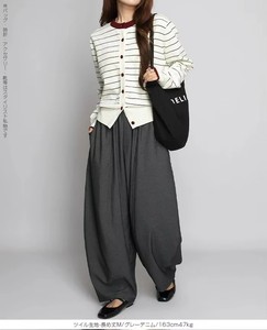 <span class=keywords><strong>Pantaloni</strong></span> Larghi Estivi da Donna <span class=keywords><strong>con</strong></span> Vita Elastica, Casual, Multicolore ed Ecologici - Product Image 4