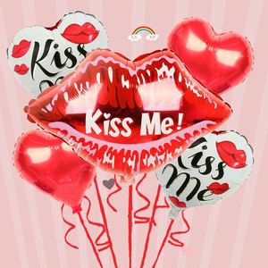 2023 Valentine's Day 18inch Heart-shaped <b>Balloon</b> Set for Valentine <b>Balloons</b> Kit <b>Decorations</b> - Product Image 3