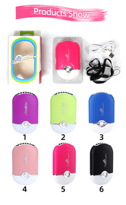 <b>USB</b> Rechargeable Mini Eyelash <b>Extension</b> Fan Portable Bladeless Lash Glue Dryer Handheld Air Cooler - Product Image 2