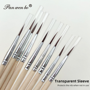 Vente en gros OEM ODM de pinceaux pour <span class=keywords><strong>peinture</strong></span> acrylique cheveux nylon Set de pinceaux de <span class=keywords><strong>peinture</strong></span> pinceaux de détail miniatures - Product Image 3