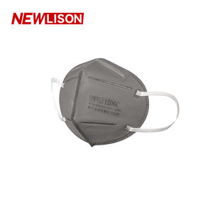 NEWLISON logo kustom sekali pakai 5 lapis KN95 masker wajah debu cetak kain bukan tenunan KN95 - Product Image 4