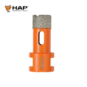 Emballage blister 6 pièces ensemble de forets à noyau de diamant brasés 5mm 6mm 6.5mm 8mm 10mm 12mm Kit de scie cloche à tige hexagonale - Product Image 6
