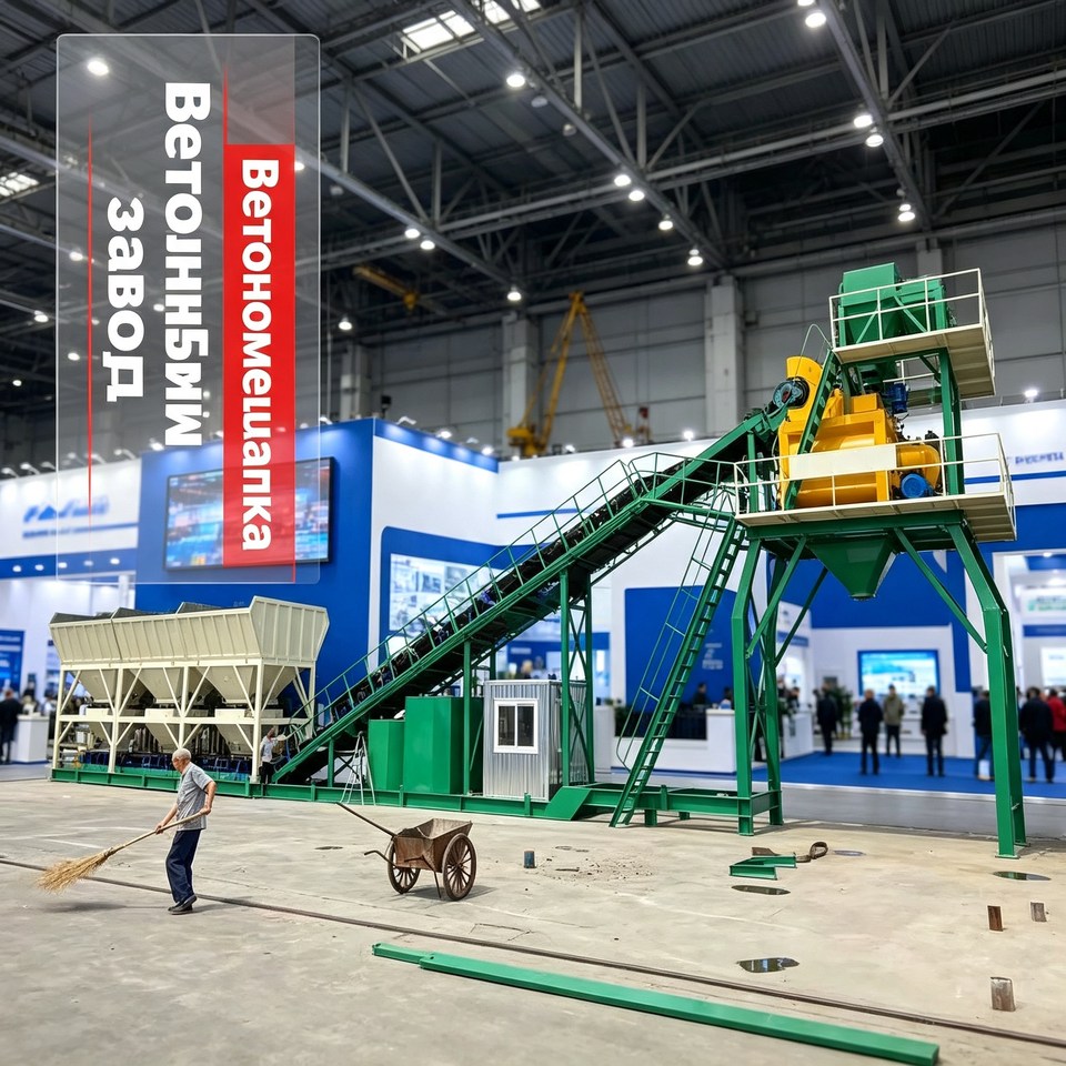 Concrete Mixing Batching Plant Mobile Concrete Batching and Mixing ...