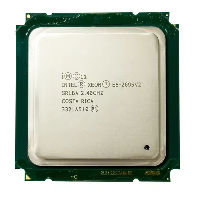 Xeon CPU Server Processor E5-2695 V2 E5-2697 V2 Server Cpu 12 Cores 112W 2.4GHz Server Cpu E5-2695 V2