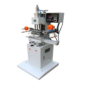 Nouvelle machine de marquage à chaud semi-automatique à moteur pneumatique pour cylindres plats, avec plaques de presse thermique pour vêtements et rouges à lèvres, en promotion - Product Image 4