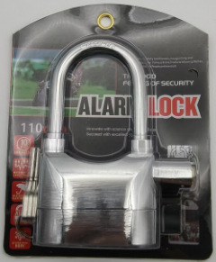 <span class=keywords><strong>Alarm</strong></span> pintu 110db Anti air, sirene keamanan pintu 110db kunci gembok paduan seng Anti Maling keamanan sepeda motor - Product Image 3