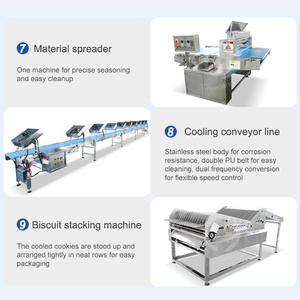 Ligne de production de biscuits OCEAN Thin Bear Panda Biscuit Cracker Sandwich Machine Biscuit - Product Image 5