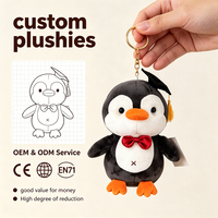 Porte-clés en peluche Kpop personnalisés à faible MOQ, jouets en peluche sur mesure