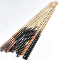 Stik Snooker 57-Inci 3/4 Harga Terjangkau, Ujung Stik 10mm Kayu Ash, Stik Biliar Snooker Kayu Ash TP-C2020