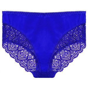 Ropa Interior Sexy para Mujer Madura, Pantalones Cortos Sin Costuras, Transparentes, con Bordado de Encaje, Lencería Sexy de Encaje para Mujer - Product Image 2