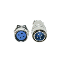 Promotion : Connecteur Aviation XS16 2-7 Broches, Adaptateur Mâle-Femelle Circulaire à Verrouillage par Clip