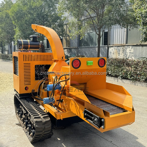 Popular Mobile <b>Wood</b> Orchard Garden Chipper Branch Hydraulic Feeding <b>Wood</b> Chipper Shredder - Product Image 3