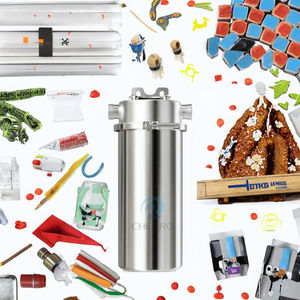 Système de filtration d'eau pour toute la maison en acier inoxydable Cheero, alimentation manuelle, filtration 5 microns, débit 3000 L/H, préfiltre - Product Image 3