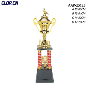 Trofeo Personalizzato Creativo per Competizioni di Danza Sportiva della Fabbrica ELOR con Colomba della Pace e Quattro Grandi Pilastri, Medaglia in Metallo, Souvenir in <span class=keywords><strong>Ferro</strong></span> - Product Image 5
