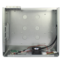 Châssis industriel Mini-ITX en aluminium 2U Boîtier PC Mini-ITX avec fente d'extension pour serveur de M-ATX Mo Stock disponible