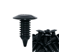 06401 Fourniture d'usine : Clips de fixation en plastique à encliquetage pour carrosserie automobile, pour attaches de porte coulissante GM Chrysler