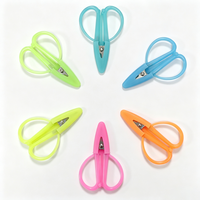 Ciseaux miniatures lumineux à 6 couleurs qui brillent dans le noir, avec manche en plastique, petits ciseaux de coupe pour travaux manuels, broderie, point d'aiguille, bricolage