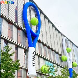 <span class=keywords><strong>Raquette</strong></span> de tennis gonflable géante personnalisée, vente chaude 2025, <span class=keywords><strong>raquette</strong></span> de badminton gonflable pour la publicité d'événements sportifs - Product Image 2