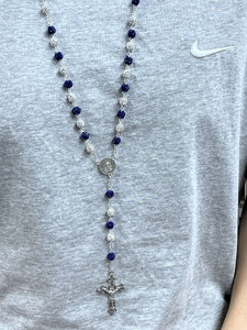 반짝이는 크리스탈 모조 다이아몬드 폴리머 페르시 묵주 목걸이, 십자기도 도매 이슬람 Tasbih - Product Image 2