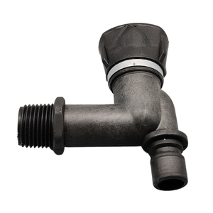 China Wholesale Price Plastic Kitchen Basin Faucet Black DN15 Bathroom 1/2" Water Taps - Product Image 6