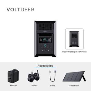 Estación de emergencia portátil LiFePO4 Panel solar fuera de la red Controlador MPPT de energía para el hogar Linterna de carga inalámbrica Encendedor de cigarros - Product Image 5