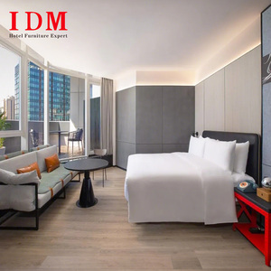 IDM Hospitality Solid Wood Eco-Friendly Turnkey Solution Tailored Luxury 5-Star Hotel Bedroom Furniture Set for <strong>Guest</strong> Rooms - Product Image 2