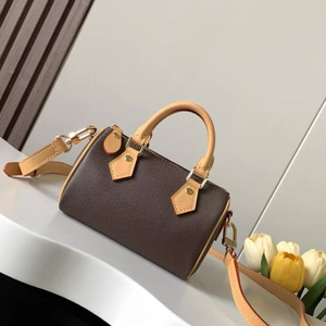 <span class=keywords><strong>Sac</strong></span> à bandoulière en cuir pour femme, personnalisable en usine, style Boston, mode française - Product Image 3