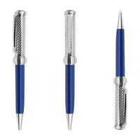 Stylo à bille doré en métal de qualité haut de gamme stylos à bille stylo à bille de marque marine bons stylos à bille en métal avec LOGO personnalisé