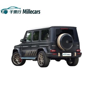 G63 AMG 4.0L V8 Turbo <span class=keywords><strong>4MATIC</strong></span> 3 blocages de différentiel Luxe 5 places Haute performance Véhicule tout-terrain R20 Cuir foncé gauche - Product Image 3