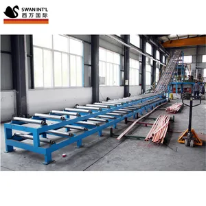 Shanghai SWAN horiizontal 3000Ton TPA de tubo de cobre de la planta de producción de máquina de colada continua para